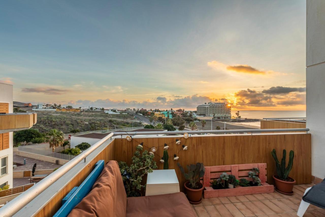 Medano4You Stellas Penthouse El Médano Exteriör bild